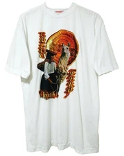 L/XL Vtg 90s Cusco Peru Llama Distressed Skate Punk Grunge Single Stitch T-Shirt