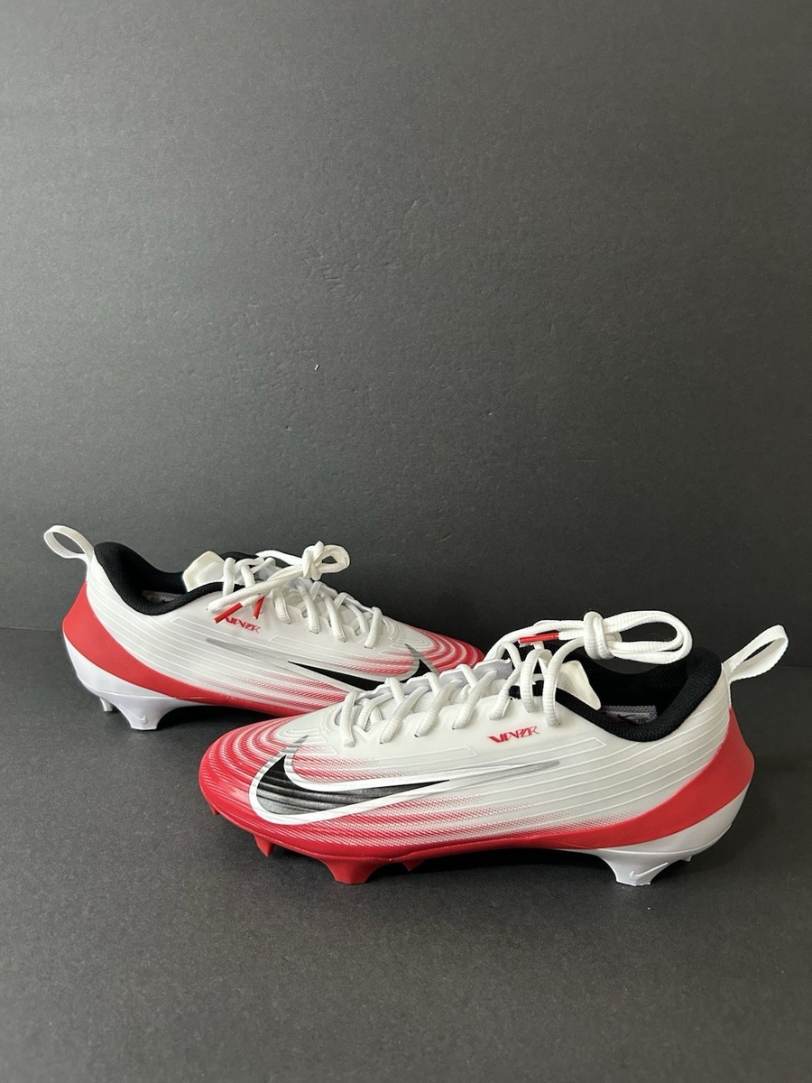 Nike Air Vapor Speed Shoes Mens Size Red White Football Cleats