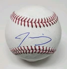 Jonathan Davis Signed Autographed Game Used Major League Baseball BLUE JAYS