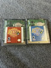 Legend of Zelda Oracle of Ages and Seasons bundle  – Authentic & Tested - Saves