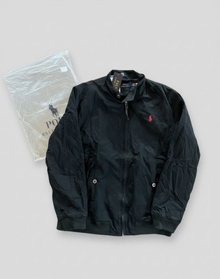 Polo Ralph Lauren Jacke Schwarz Größe L Slim Fit Neu