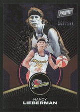 2025 Panini WNBA Player of the Day Nancy Lieberman Orange #/199 #54 Card