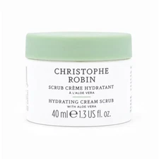 Christophe Robin Hydrating Cream Scrub Aloe Vera Gentle Pre-Wash 40ml