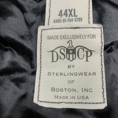 US Navy Jacke Peacoat Herren 44XL Wolle Zweireiher Made USA DSCP Navy Mantel - Bild 5 von 10