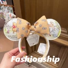 Authentic Shanghai Disney 2025 Winnie the pooh Minnie Ear headband Disneyland