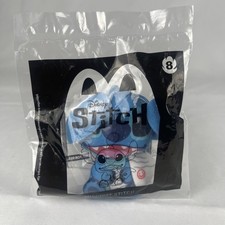 Mcdonald's 2022 Happy Meal Mischief Stitch 8 Toy Disney Stitch Plush Sealed