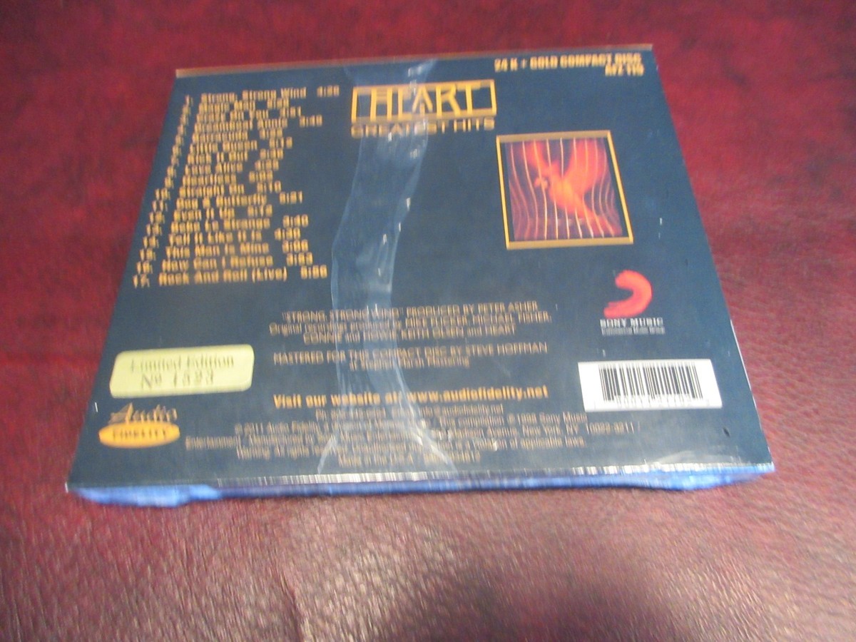 Greatest Hits [Audio Fidelity Gold Disc] by Heart (CD, Sep-2011