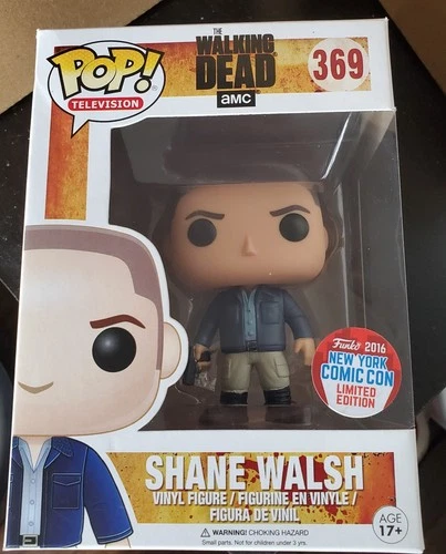 Funko Pop #369 The Walking Dead Shane Walsh 2016 NYCC Limited Edition