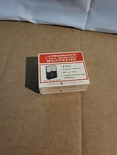 Vintage Radio Shack Micronta 22-4030 Multimeter from 1972-Origin Box & Paperwork