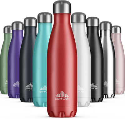 Isolierflasche - BPA-freie Isolierflasche - Edelstahlflasche 500 ml, 24 Stunden kalt &