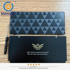 For Nintendo New 3DS Top Bottom Cover Shell Plate Case Legend of Zelda Triforce