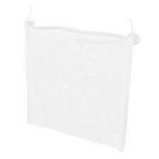 Bathtub Toy Storage Bags Mesh Organizer With Hooks For Bathroom 37 37CM