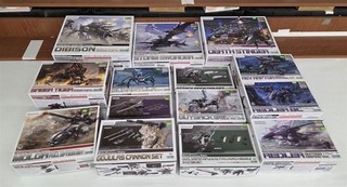 Kotobukiya Zoids (14) Model Kit Lot Death Stinger Storm Sworder Rev Raptor MIB