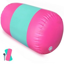 Gymnastics Tumbling Equipment Barrel Inflatable Air Roller Thicken Octagon Ma...