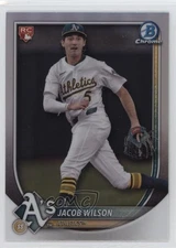 2025 Bowman SP Rookie Red RC Chrome Variation Jacob Wilson #9 RC