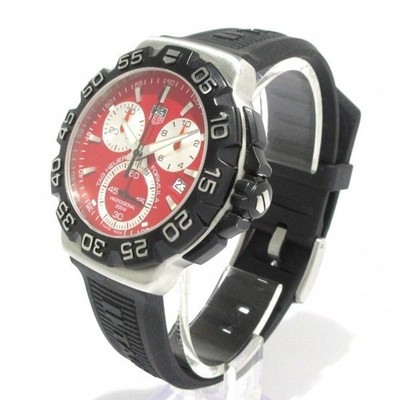 TAG Heuer Formula 1 CAH1112 Red Quartz Chronograph Men's Watch
