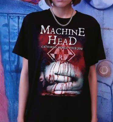 T-Shirt Machine Head - Catharsis World Tour 2018, Tshirt Baumwolle, neu