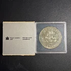 1981 Canadian Silver Dollar - Proof - Transcontinental Railroad Steam Lo Do139