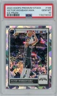 2023 Panini NBA Hoops Premium Stock Victor Wembanyama Ice Prizm PSA 10 RC #108