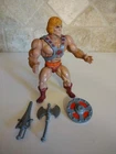 Vtg He Man MOTU Figure 1981 Masters of the Universe Soft Head Complete MINTY