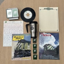 Vintage Burlington Northern Railroad BN and BNSF Memorabilia Lot 70s - 80s