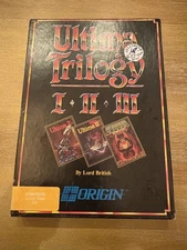 Ultima Trilogy I - II - III (Commodore 64/128, 5.25" Disks) by Origin Systems