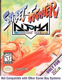 Street Fighter Alpha: Warriors' Dreams (Nintendo Game Boy Color, 2000)