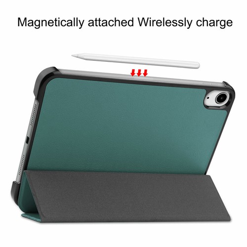 Folio Smart Cover Tri-Fold Leather Stand Case Cover For Apple iPad mini 6 A17Pro - Picture 42 of 148
