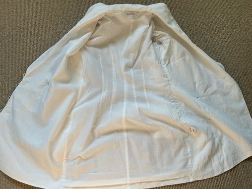 BNWOT Rumer Bronte Blazer Dress in White Size Medium 14 Approx Reduced - Picture 10 of 14
