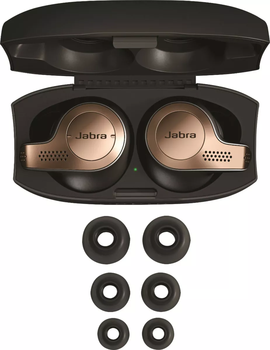 Jabra Elite 65t True Wireless Earbuds Charging Case Copper