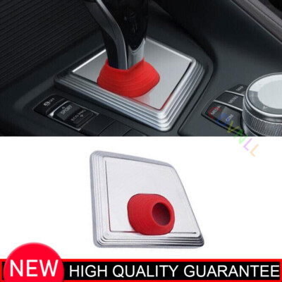 Fit For BMW X1 F48 2020-2022 Matte Silver Central Gear Shift Panel Trim Frame 1*