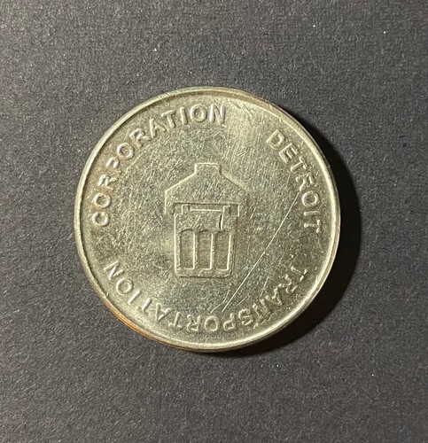 Detroit, Michigan Transportation Token - 23mm approximate diameter - MI - Picture 2 of 2