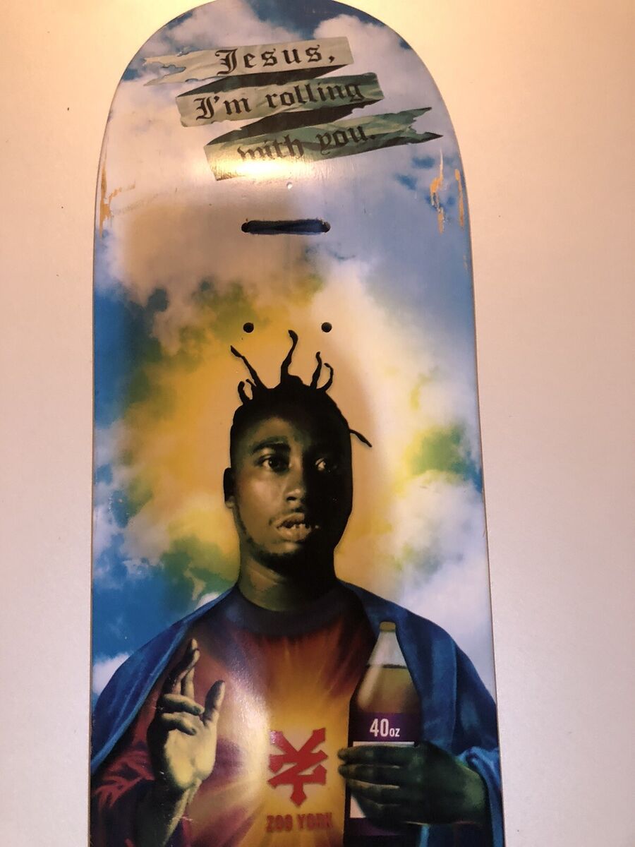 Zoo York ol' Dirty Bastard skateboard deck nos Wu Tang Clan Zoo York ol' Dirty Bastard skateboard deck nos Wu Tang Clan