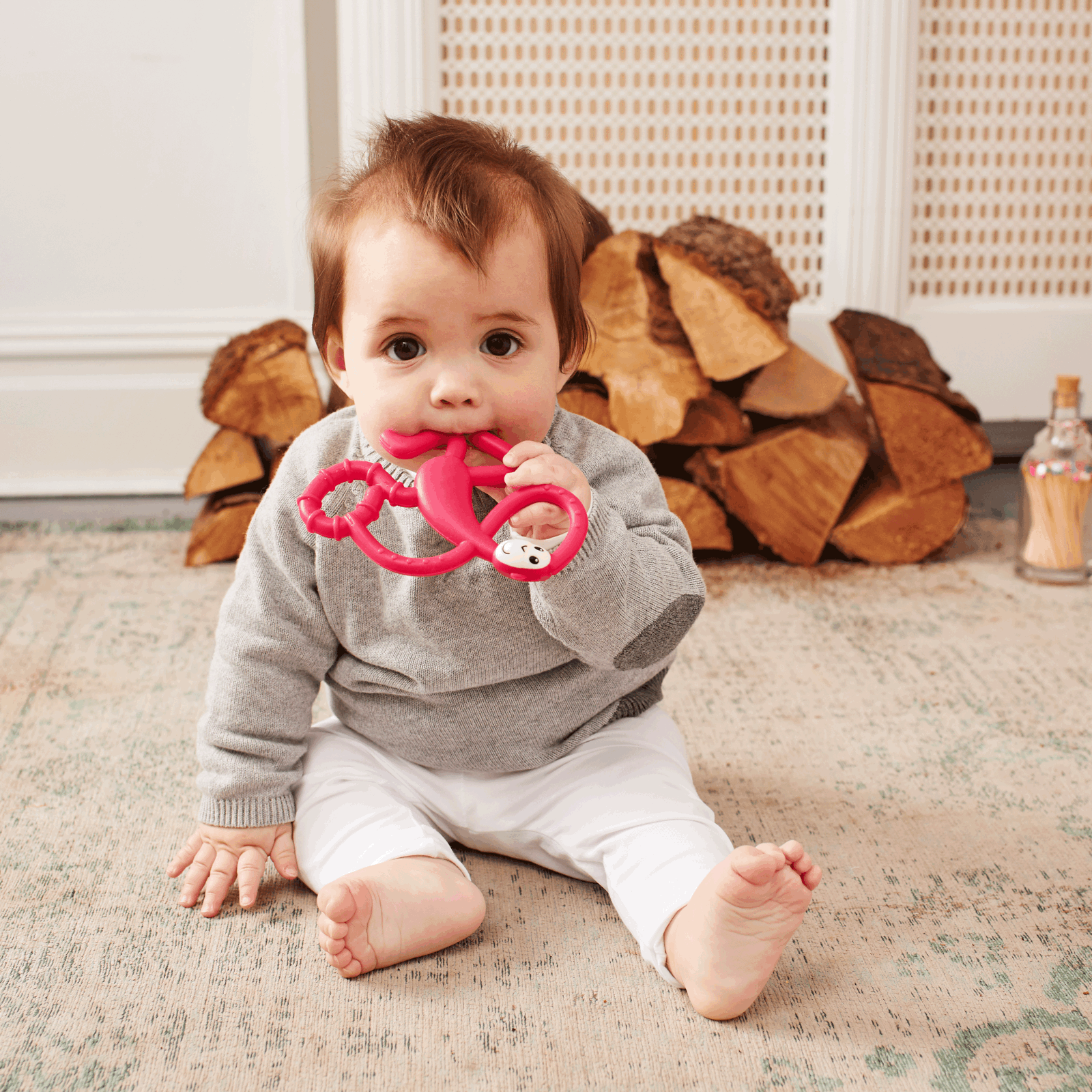dancing monkey teether