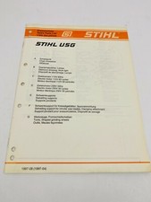 Genuine STIHL USG Spare Parts List #0452 523 1323 OEM