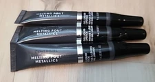3x CoverGirl Melting Pout Metallics Gel Liquid Lipstick - 290 Platinum Card