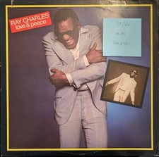 Ray Charles Love And Peace Vinyl Record LP EX/VG SD19199 1978 1st Press