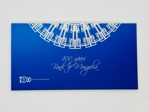 2024 Mongolia 100 Togrog/Tugrik Silver Note: 100th Anniversary of Modern Banking - Picture 3 of 4