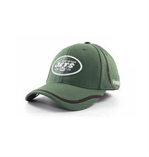 Reebok New York Jets Coaches Camp Flex Fit Size Small/Medium Hat Cap Green