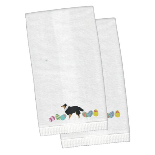 "Caroline's Treasures Sheltie Easter Emboidered Hand Towels, 26hx16w, Multico... - Picture 1 of 1