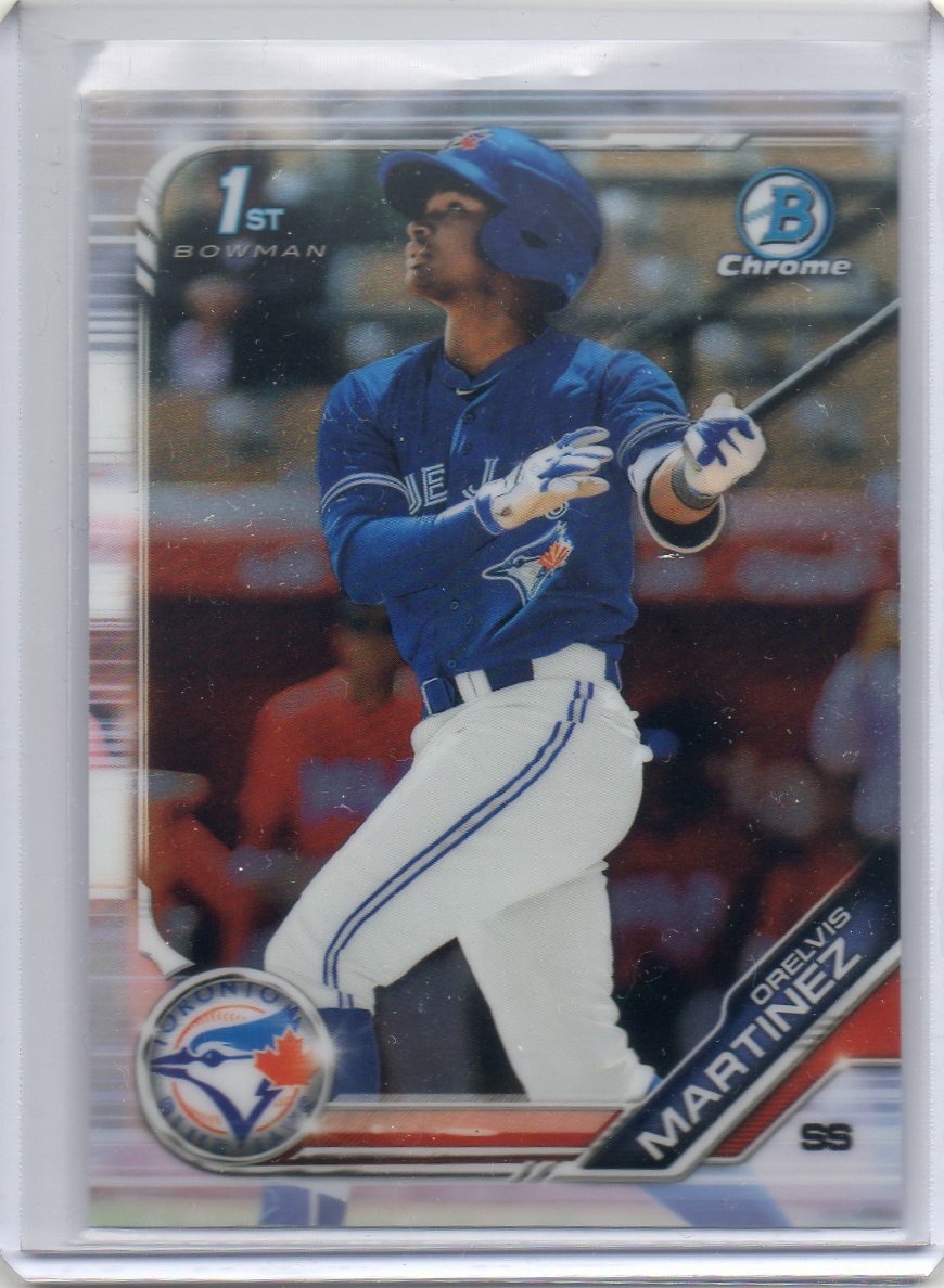 2019 Bowman Chrome Orelvis Martinez #BCP69 RC Rookie QTY Available