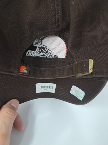 Cleveland Browns '47 Marca NFL Limpieza Ajustable Correa Gorra Gorra Nueva con Etiquetas... - Imagen 8 de 8