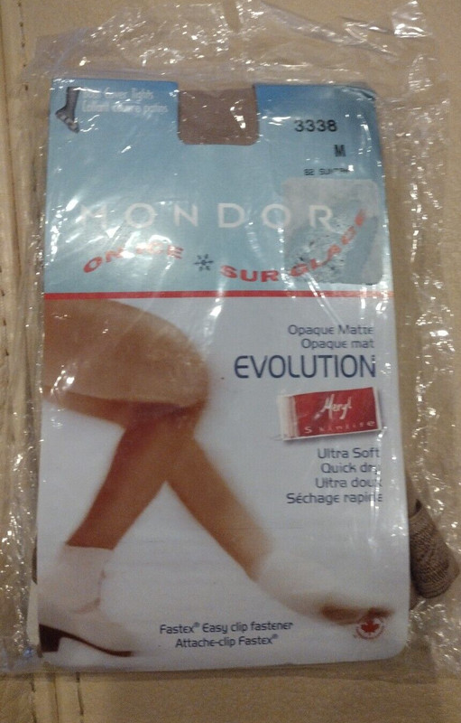 MONDOR BOOT COVER TIGHTS OPAQUE MATTE EVOLUTIION ULTRA SOFT  ADULT MEDIUM SUNTAN