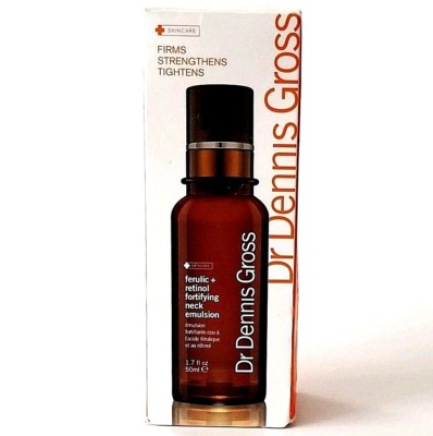 Dr Dennis Gross Ferulic + Retinol Fortifying Neck Emulsion 1.7oz  BRAND NEW! BOX