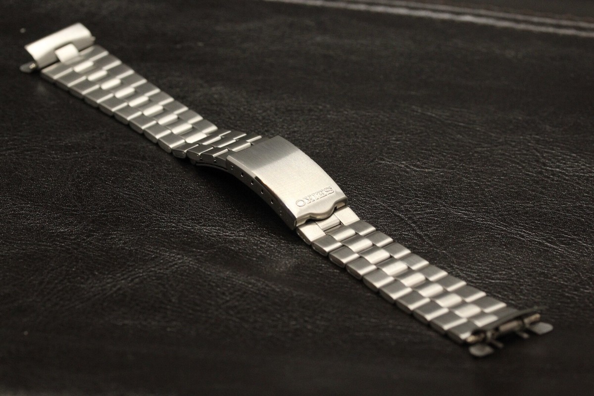 Band for Seiko Panda 6138-8020 6138-8021 Bracelet with Z027 end