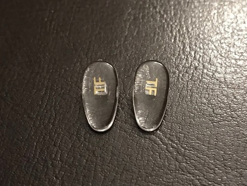 New High Quality Replacement Snap-In Nose Pads for Tom Ford Eyewear Gold 1 Pair - 第 1/6 張圖片