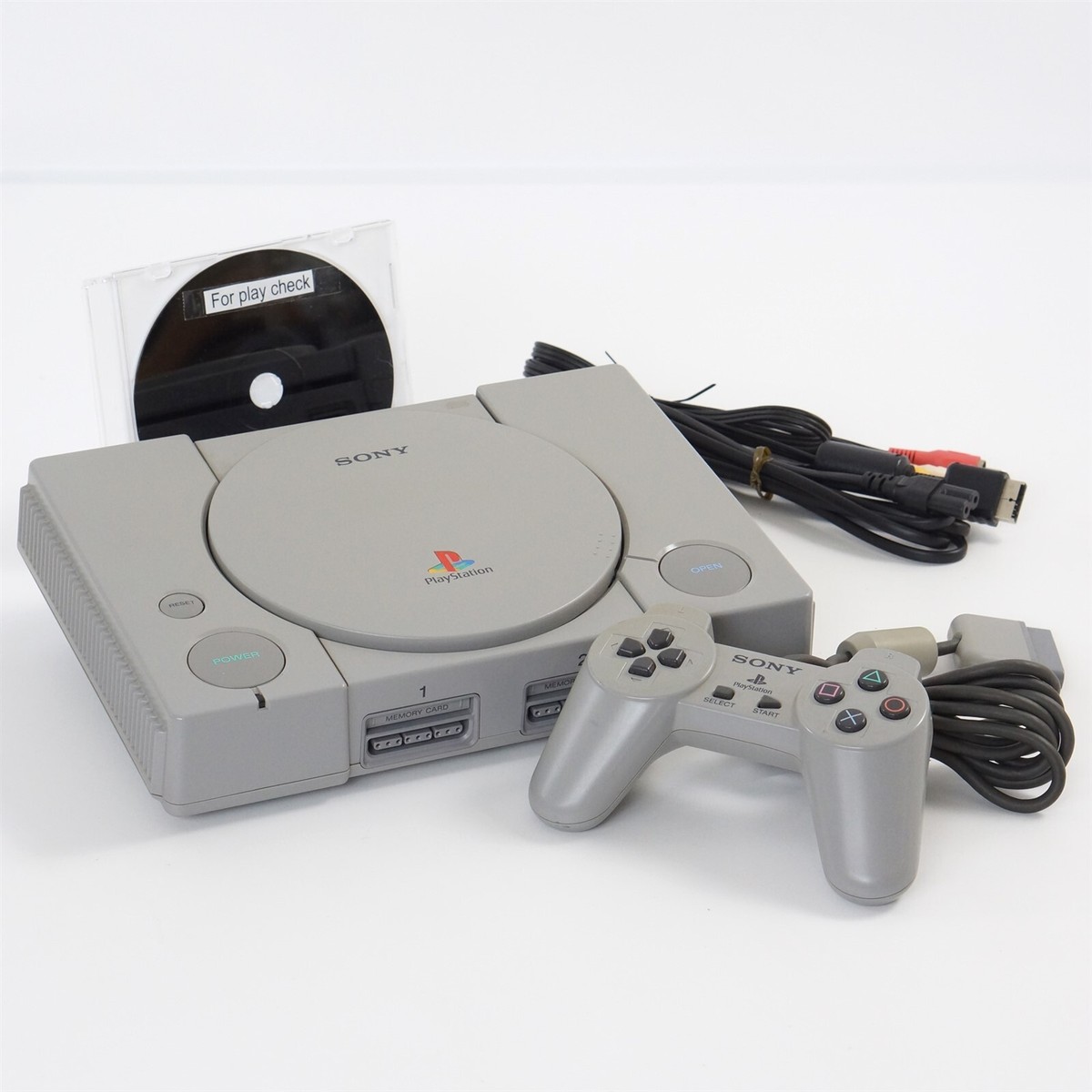 PS1 Console SCPH-7500 SONY Playstation Tested System JAPAN