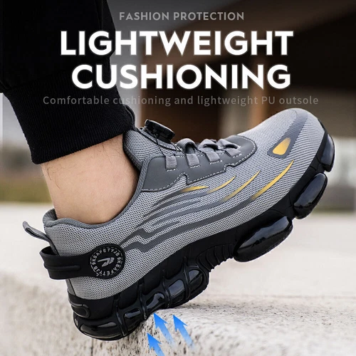 Zapatos de seguridad ligeros para hombre/mujer zapatos de trabajo gorra de acero S3 zapatillas deportivas - Imagen 14 de 82