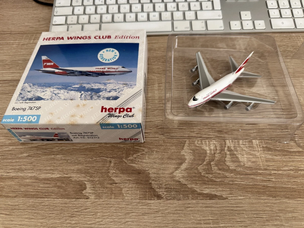 HERPA - Avion de ligne - BOEING 747-8 BBJ - Gouvernement Turc - 1/500