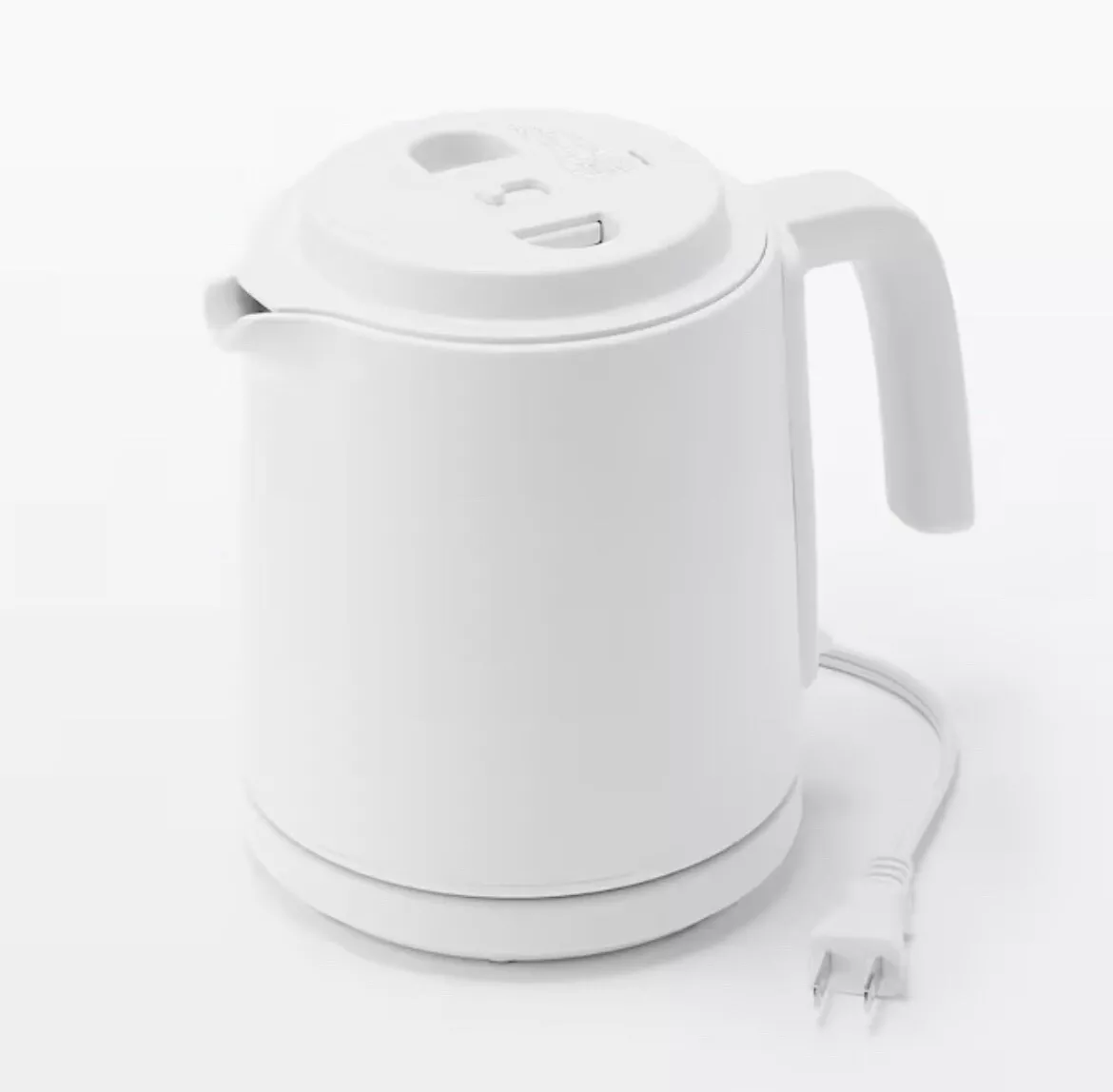 MUJI Electric Kettle MJ-EK5A 500ml 100V White Color from Japan